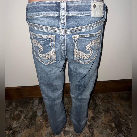 Women’s Mid Capri Silver Jeans - Picture 4 of 4